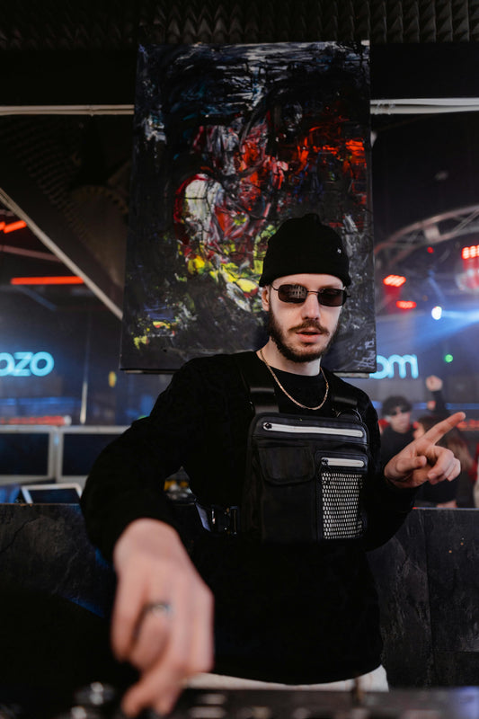 Custom Screen-Printed Beanies - A Touch of Art Vinyl Graphics