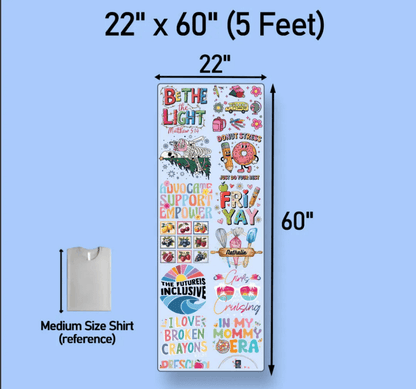 60''Gang Sheets