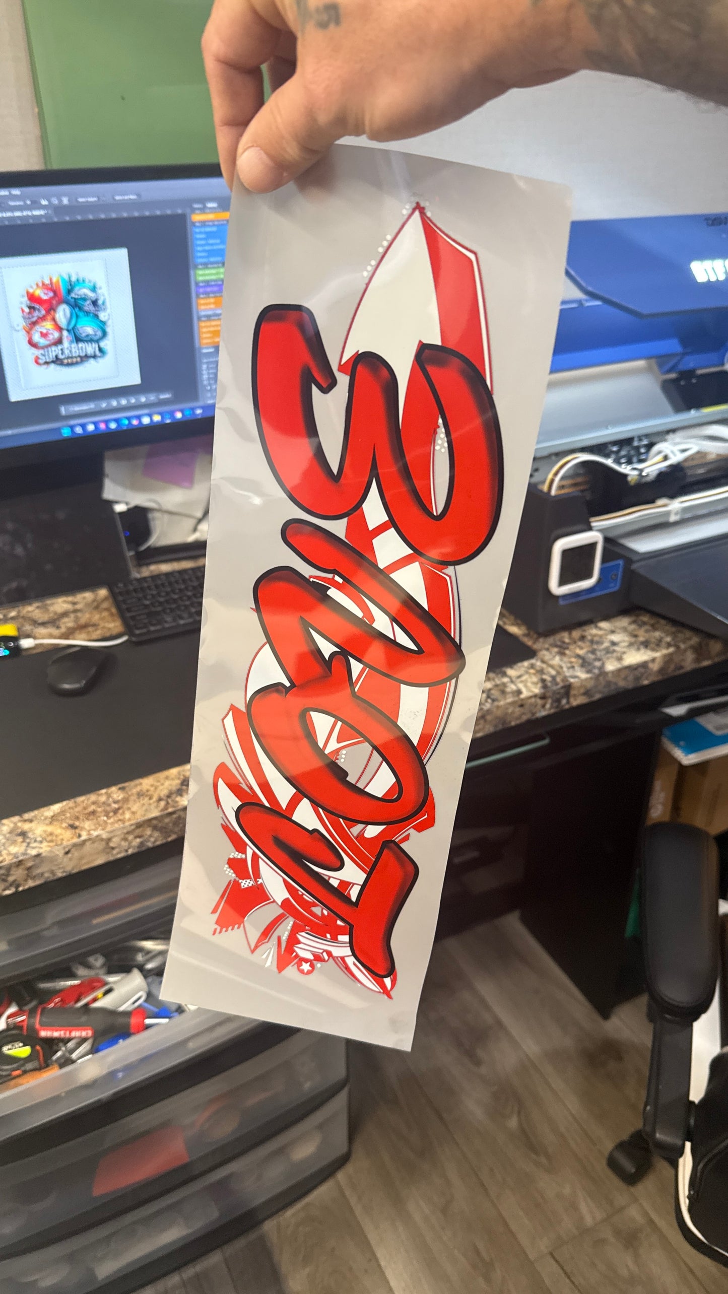Custom Heat Transfer Print