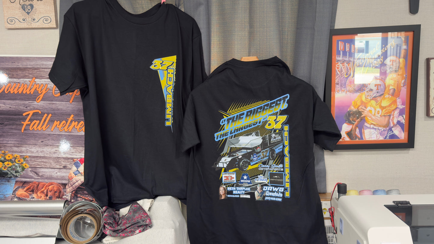 Custom Print Light Weight T-Shirt