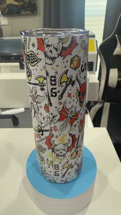 Tumblers - Showcasing stylish design featuring Stranger Things, perfect for your favorite show.